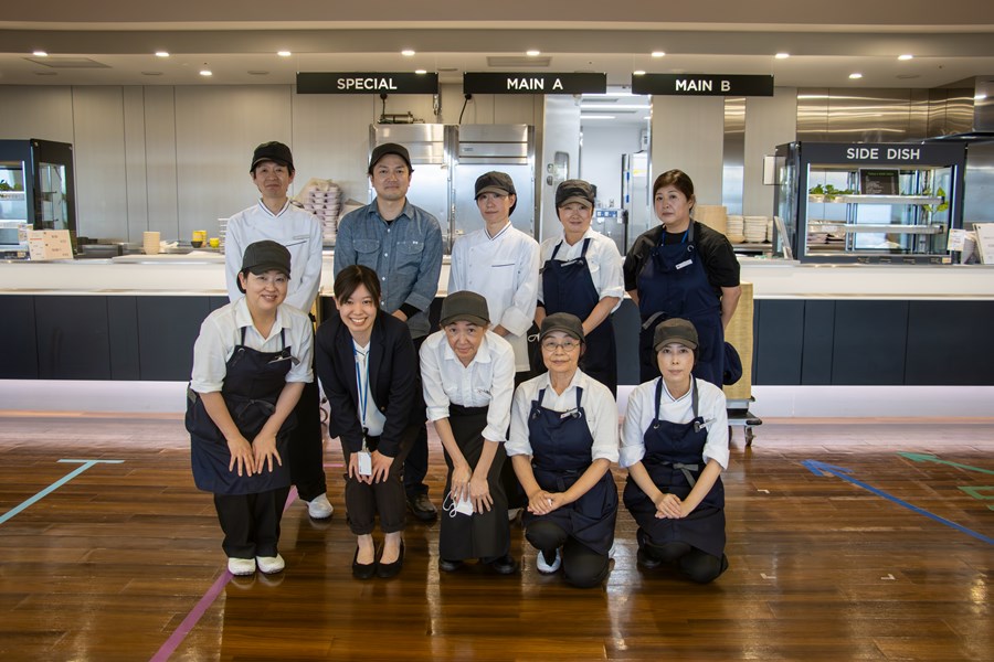 チームワーク抜群の事業所スタッフ