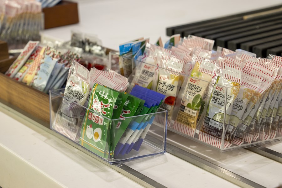 個包装のドレッシング