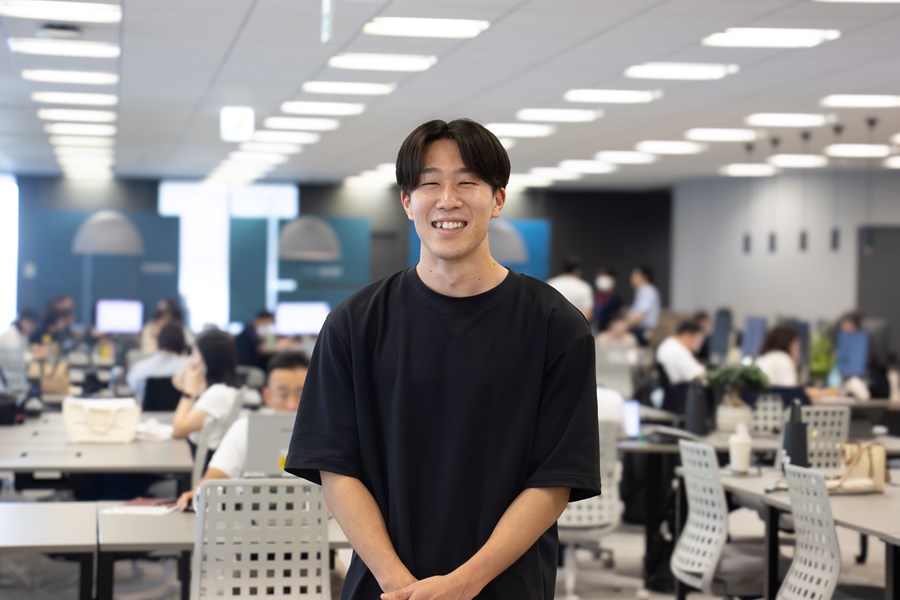 スタート前の海老澤選手