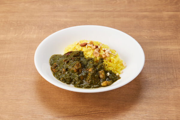 チキンとほうれん草のスリランカカレー