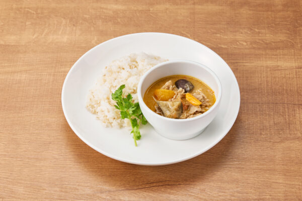 豚肉と茄子のタイカレー
