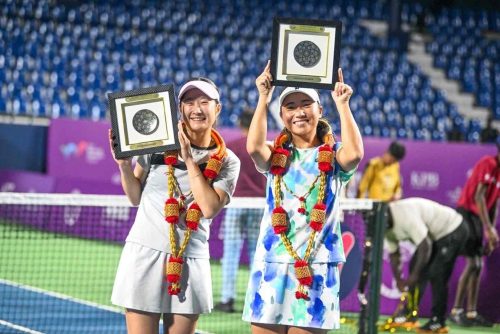 松田選手と清水選手