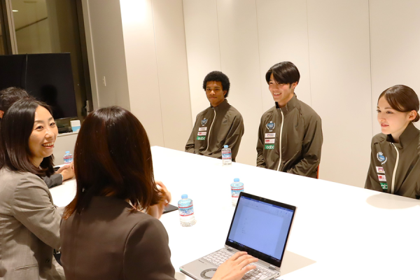 栄養サポート面談の様子