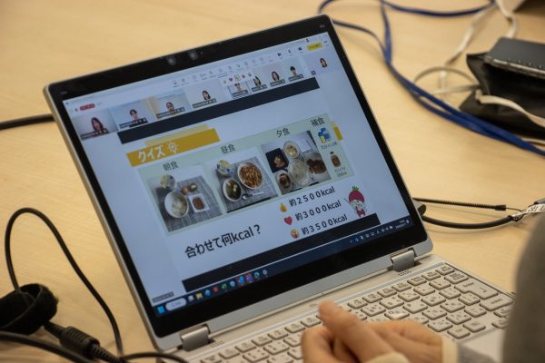 ニュートリションLive!配信の様子